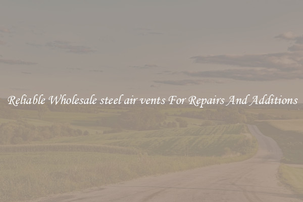Reliable Wholesale steel air vents For Repairs And Additions