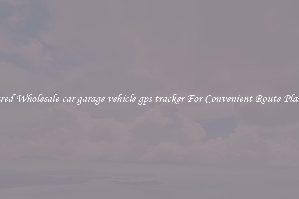 Featured Wholesale car garage vehicle gps tracker For Convenient Route Planning 