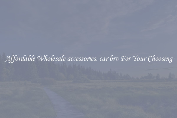 Affordable Wholesale accessories. car brv For Your Choosing