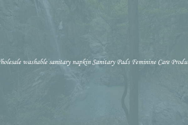 Wholesale washable sanitary napkin Sanitary Pads Feminine Care Products